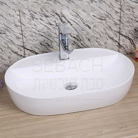 כיור מונח בר 60x38x13 - תמונה 1 מתוך 1