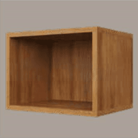 קוביה BOX פורנלין אלון טבעי