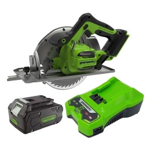 מסור עגול Brushless 24V עם סוללה 4.0Ah + מטען מהיר - תמונה 1 מתוך 1