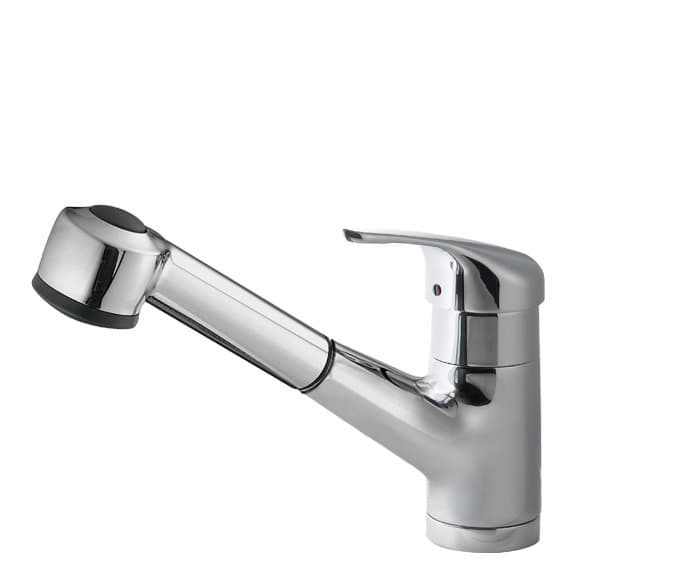 ברז מטבח חמת נשלף פיה מסתובבת Pull Out Everest 302861 - תמונה 1 מתוך 2