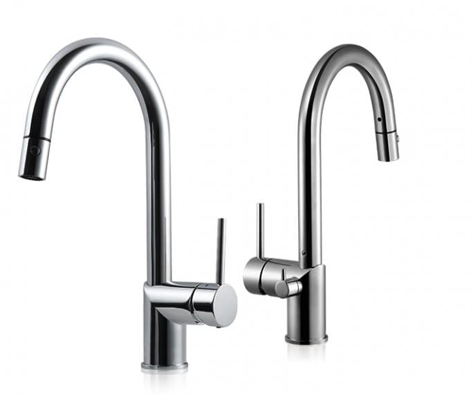 ברז מטבח חמת ניקל מוברש נשלף שומר שבת 304666F16S Pull Down - תמונה 1 מתוך 2