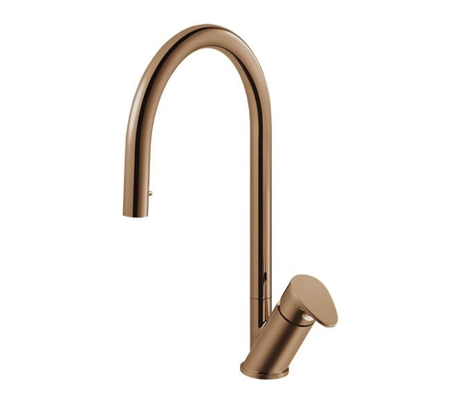 ברז מטבח חמת נשלף נחושת מוברש Wave 305169F20S Pull Down - תמונה 1 מתוך 2