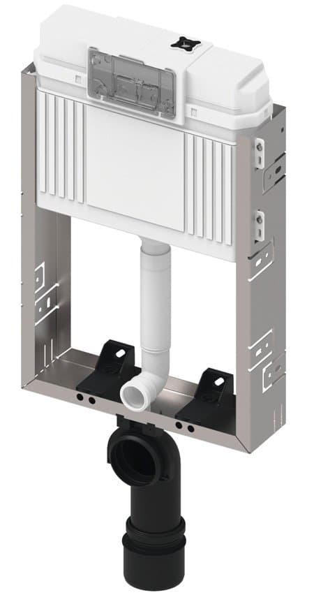 מיכל הדחה לקירות בלוקים TECEbase 9470001 - תמונה 1 מתוך 2