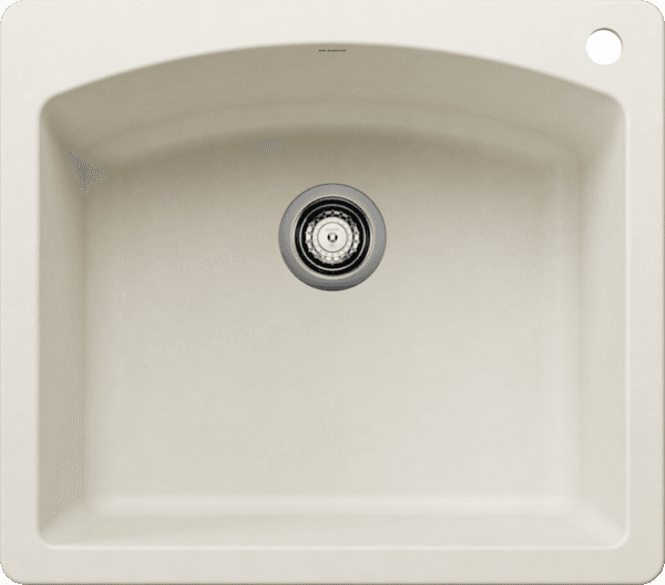 כיור מטבח בלנקו דגם דיאמונד 1 DIAMOND | דיאמונד 1 BLANCO – סופת וואיט - תמונה 1 מתוך 4