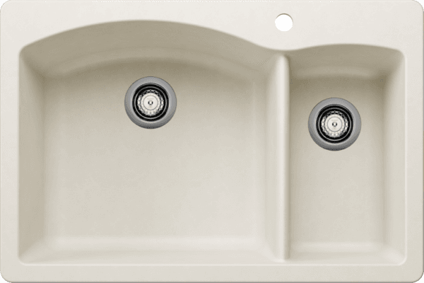 כיור מטבח בלנקו דגם דיאמונד 1.5 DIAMOND | דיאמונד 1.5 BLANCO – סופת וואיט - תמונה 1 מתוך 4