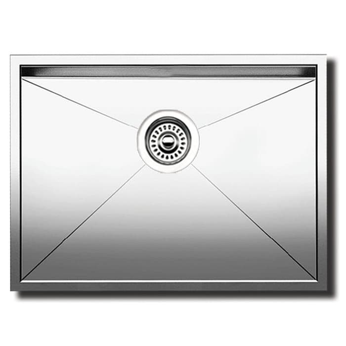 כיור מטבח נירוסטה דגם OULIN זירו 60 | 56X55 ס"מ