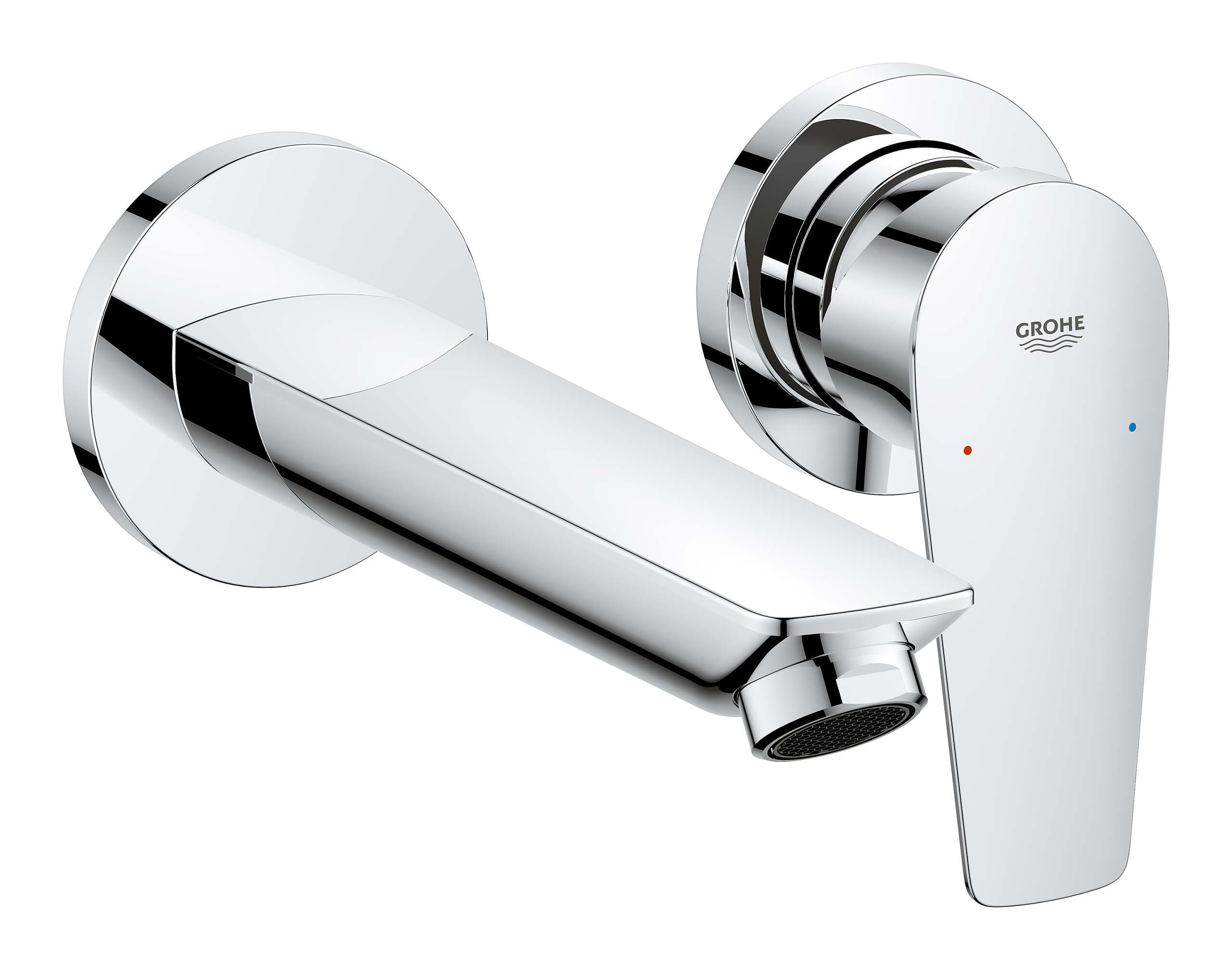 ברז קיר BauEdge כרום ניקל GROHE