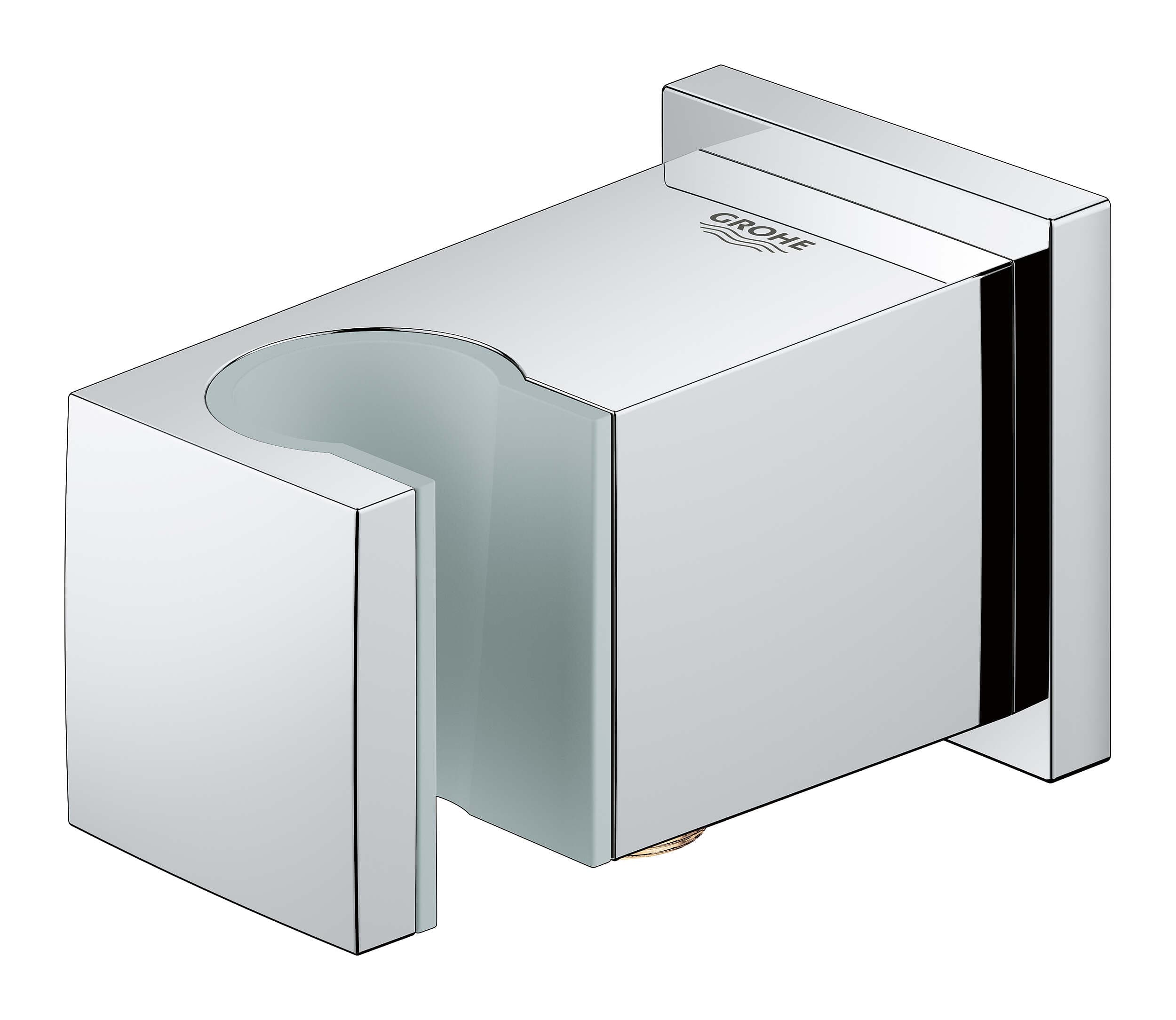 נקודת מים מרובעת עם מתלה EUPHORIA CUBE כרום ניקל - תמונה 1 מתוך 2
