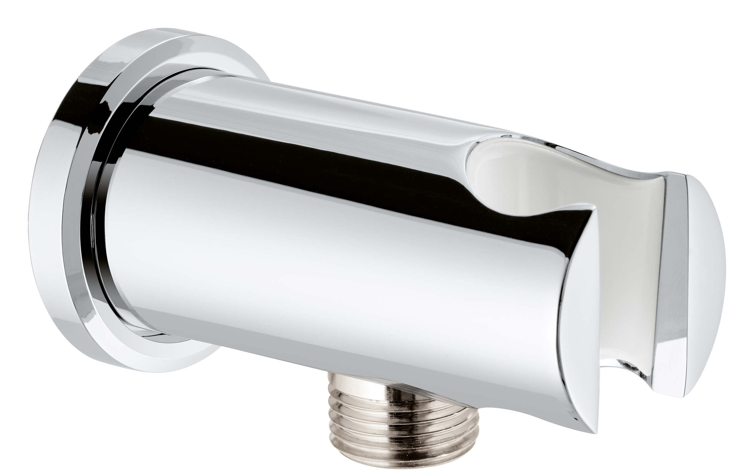 נקודת מים עגולה עם מתלה RAINSHOWER כרום ניקל - תמונה 1 מתוך 2