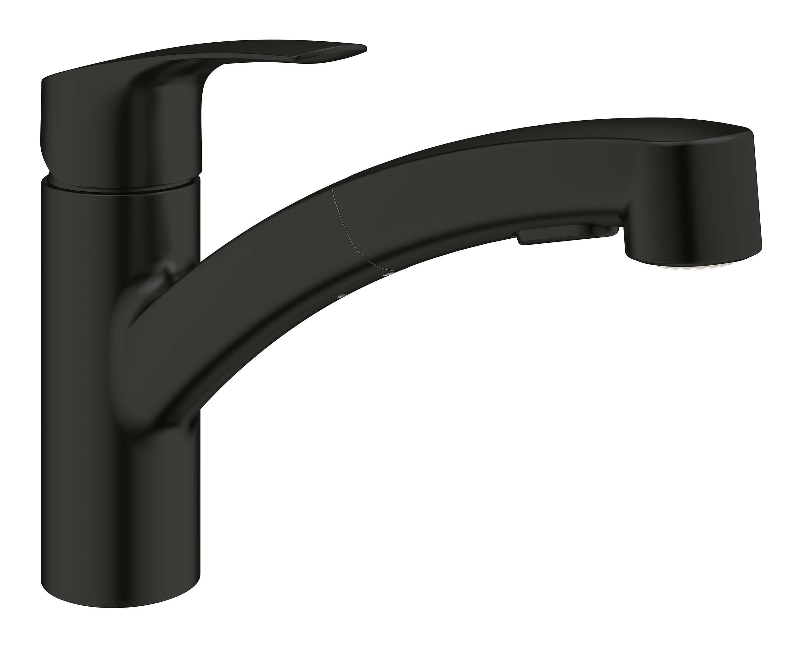 ברז מטבח נשלף EUROSMART שחור מט GROHE - תמונה 1 מתוך 2