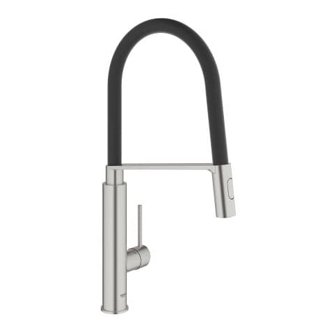 ברז מטבח נשלף CONCETTO כרום ניקל / שחור GROHE - תמונה 1 מתוך 2