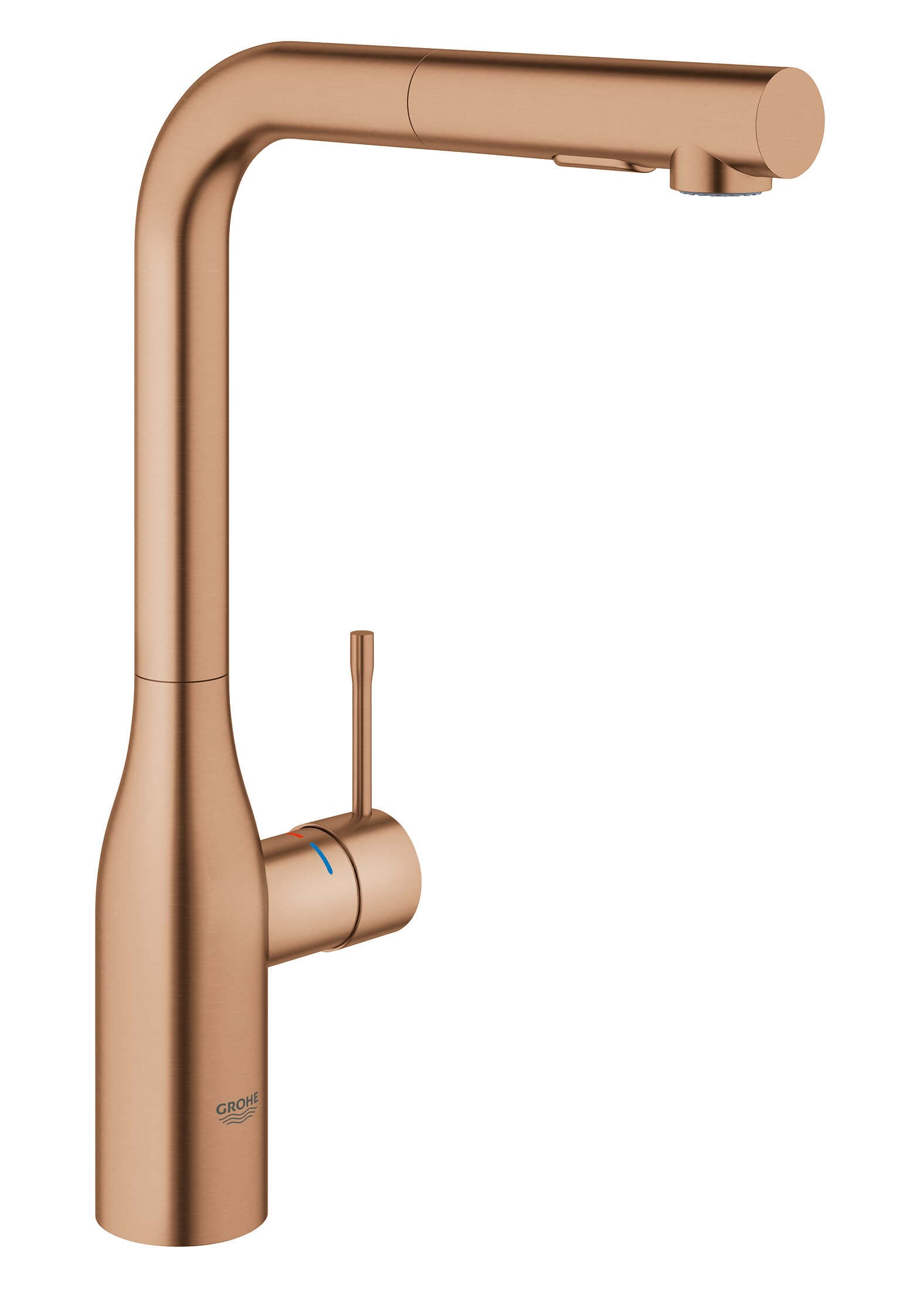 ברז מטבח נשלף ESSENCE זהב אדום מוברש GROHE - תמונה 1 מתוך 1