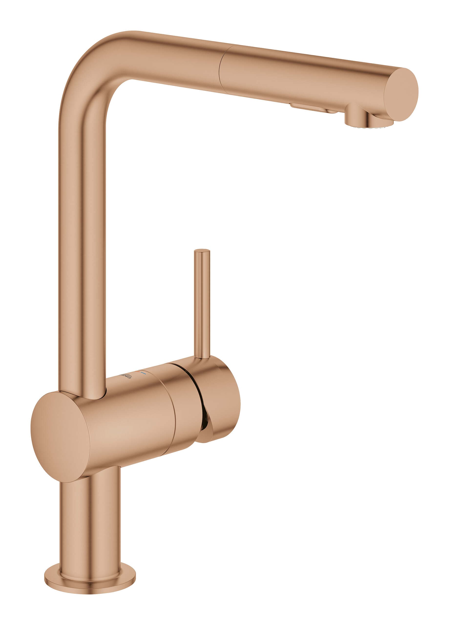 ברז מטבח נשלף MINTA דגם L זהב אדום מוברש GROHE - תמונה 1 מתוך 1