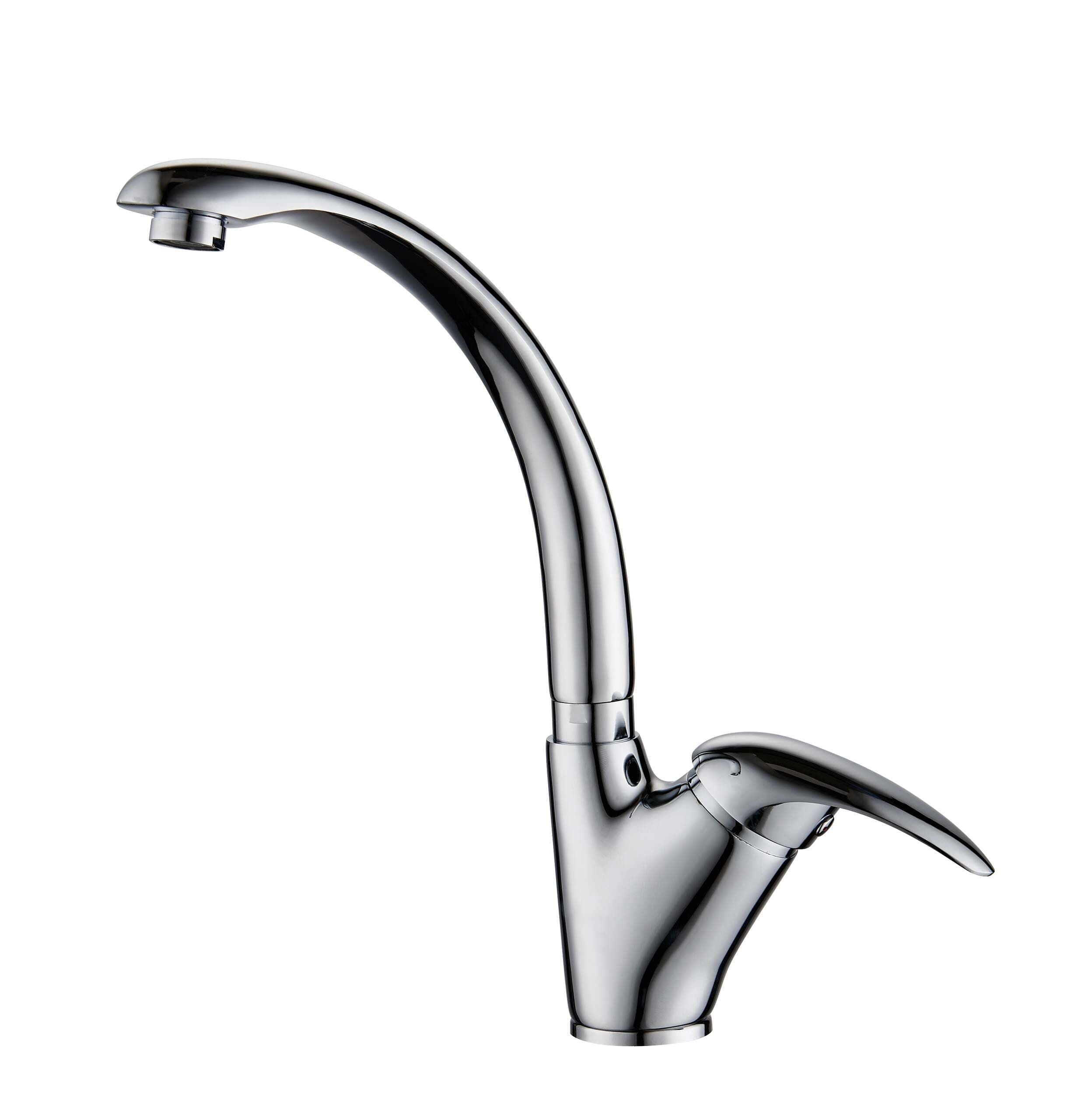 ברז פרח פיה יצוקה גבוהה COBRA כרום ניקל AQUILA - תמונה 1 מתוך 2