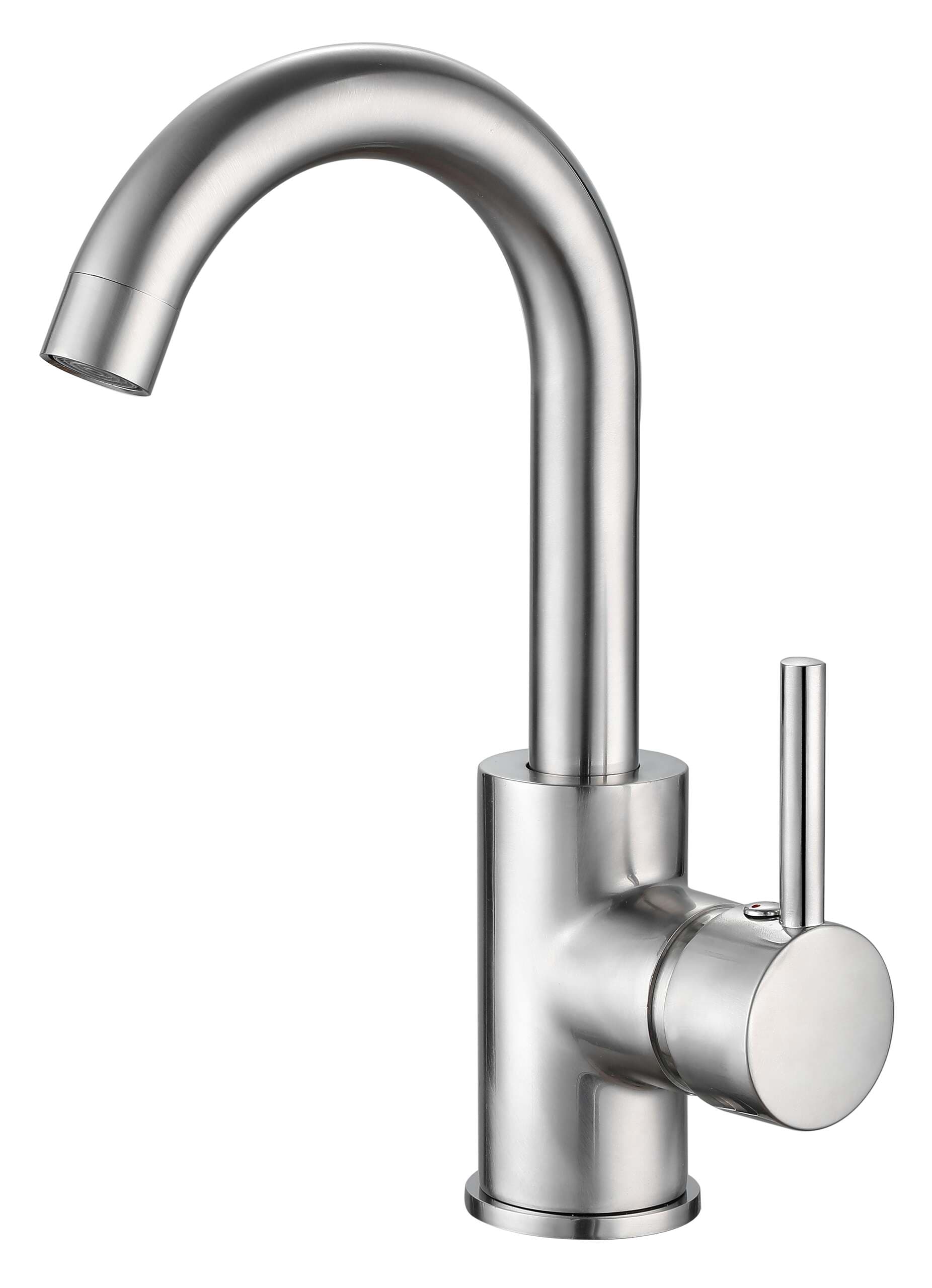 ברז פרח קצר DONALD ניקל מוברש AQUILA PREMIUM
