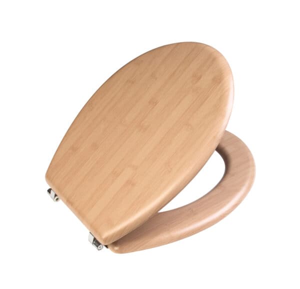 מושב אסלה MDF אגוז - תמונה 1 מתוך 1
