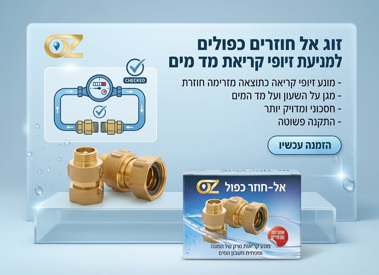 זוג אל חוזרים לשעון מים - תמונה 1 מתוך 1